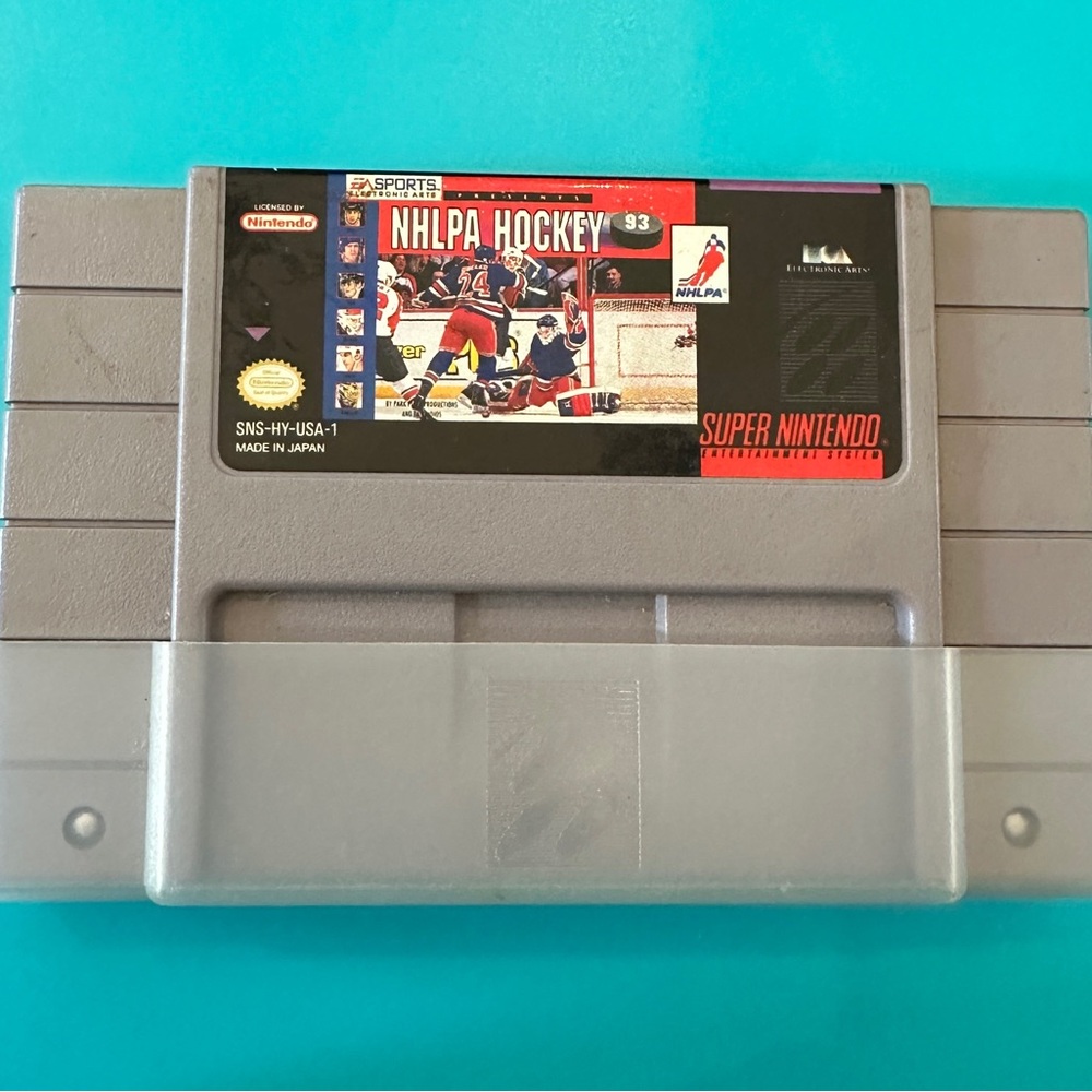 Super Nintendo - NHLPA Hockey '93